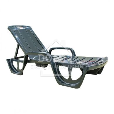 Шезлонг, Florida, темно - зелений, 3253929147012