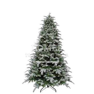 Елка искусственная Hallarin зеленая с эффектом покрытия инеем, 2,15 м, Triumph Tree &reg;, Ёлка, Зеленый, белый, Иней, 200 - 300 см