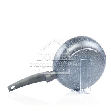 Глубокая сковородка для жарки GREY STONE 24x6см  (алюминий с антипригарным покрытием)
