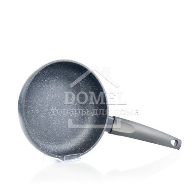 Глубокая сковородка для жарки GREY STONE 24x6см  (алюминий с антипригарным покрытием)