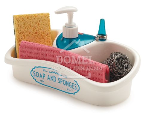 Кухонний аксесуар з ємністю для зберігання та рідкого мила