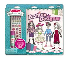MD5063 Fashion Designer (Набір для творчості "Модельєр"), Для дівчаток, Від 8 років, Набори наклейок