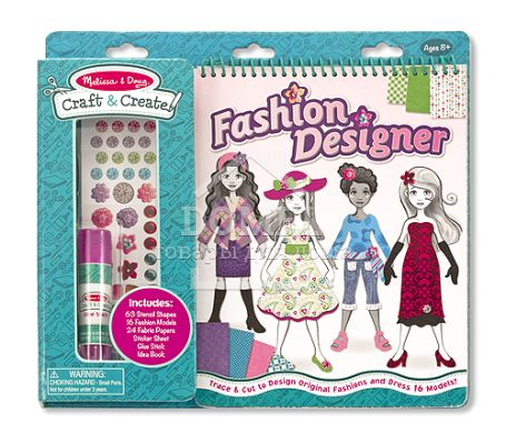 MD5063 Fashion Designer (Набор для творчества "Модельер")
