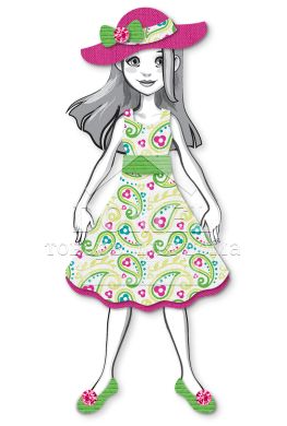 MD5063 Fashion Designer (Набор для творчества "Модельер")