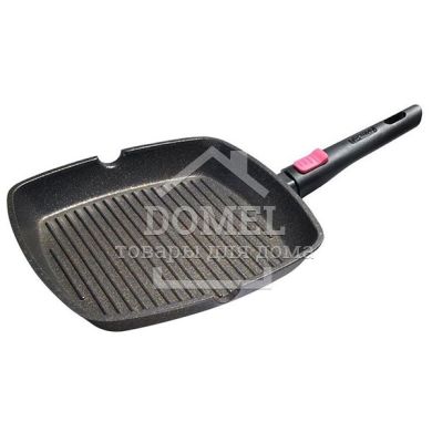 Сковорода-гриль без крышки Fissman Rebusto 24 см 4230