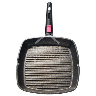 Сковорода-гриль без крышки Fissman Rebusto 24 см 4230