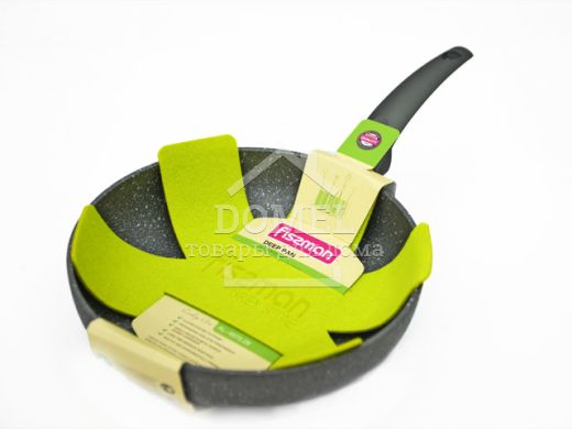 Глубокая сковородка для жарки GREY STONE 28x6,5см (алюминий с антипригарным покрытием)