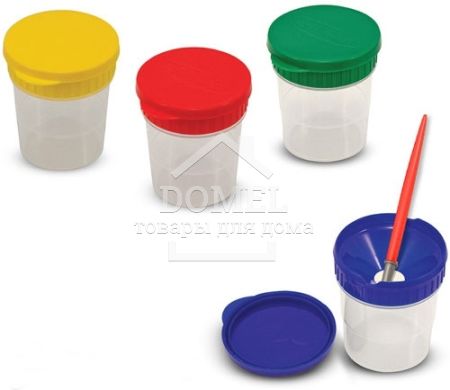 MD11623 Spill-Proof Paint Cups (Набір баночок-непроліваек, 4 шт.)