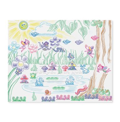 MD12424 Stamp-a-Scene - Fairy Garden (Набір штампів "Феї"), Для дівчаток, Від 4 років, Штампи