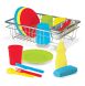 MD14282 Wash & Dry Dish Set (Набір кухонного пластикового посуду), Від 3 років, Іграшковий посуд