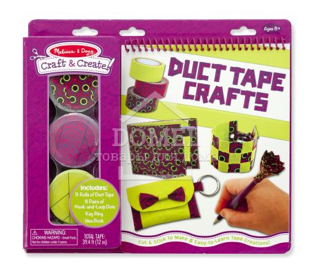 MD5064 Tape Crafts (Набір для творчості "Стильні стрічки"), Для дівчаток, Від 8 років, Прикраси