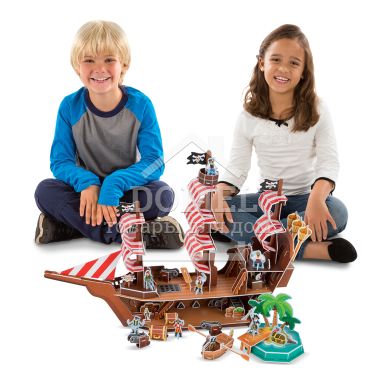 MD9045 Pirate Ship 3D Puzzle (3D пазлы "Пиратский корабль")