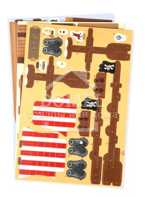 MD9045 Pirate Ship 3D Puzzle (3D пазлы "Пиратский корабль")