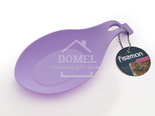 Підставка для ложки 20 см, колір РОЖЕВИЙ (силікон), Підставка під ложку, Силікон