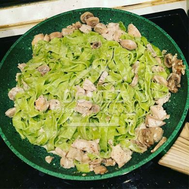 Сковорідка для смаження MALACHITE 28x5,4 см (алюміній з антипригарним покриттям)