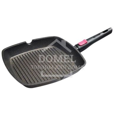 Сковорода-гриль без крышки Fissman Rebusto 28 см 4231