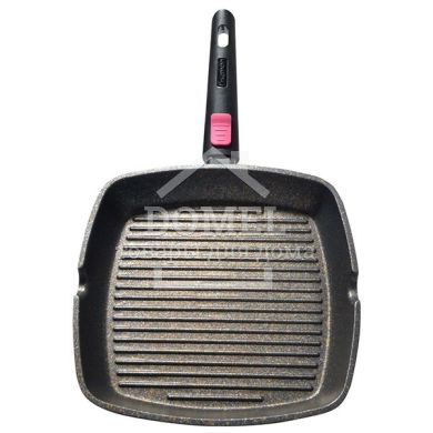 Сковорода-гриль без крышки Fissman Rebusto 28 см 4231