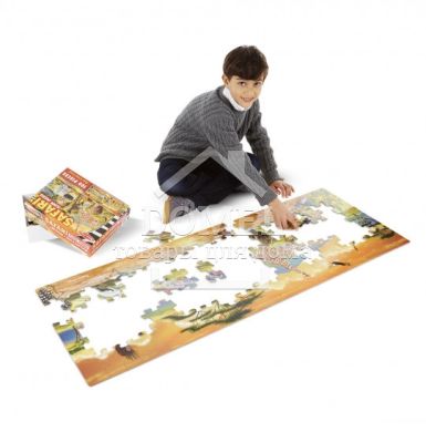 MD12873 Safari Floor Puzzle Floor (100 pc) ("Сафари" - напольный пазл, 100 эл.)