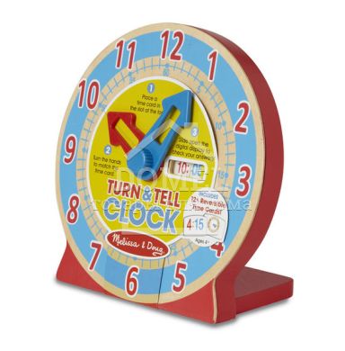 MD14284 Turn & Tell Clock (Деревянные умные часы)
