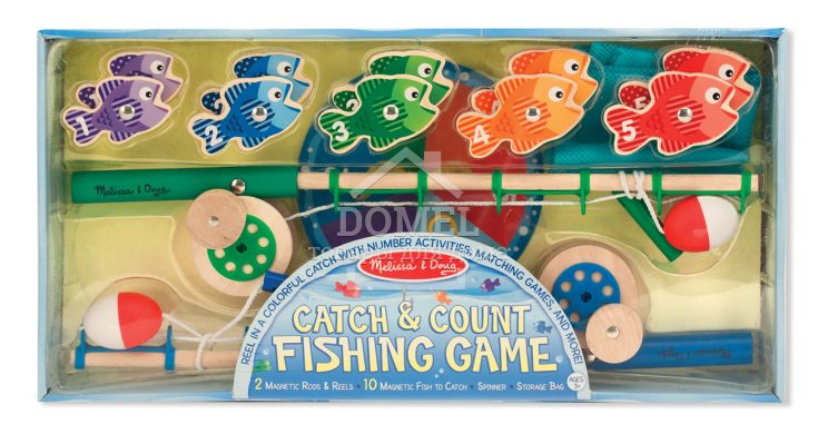 MD5149 Catch & Count Fishing Game (Набор магнитный "Рыбалка")