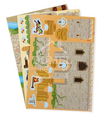 MD9046 Medieval Castle 3D Puzzle (3D пазлы "Средневековый замок")