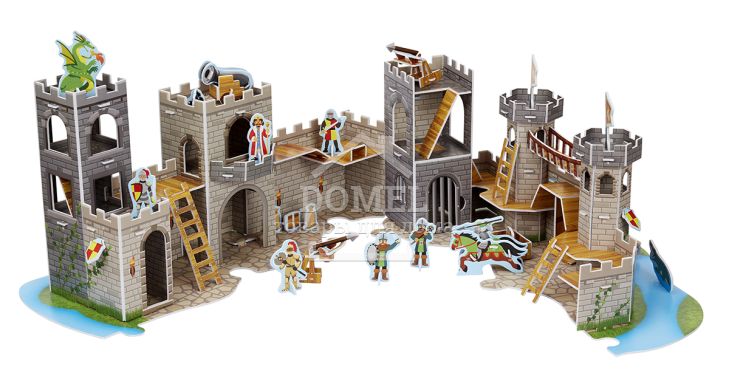 MD9046 Medieval Castle 3D Puzzle (3D пазлы "Средневековый замок")