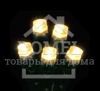 Гірлянда статична жовта "Triumph Tree", 14,3 м