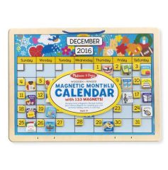 MD5058 Monthly Magnetic Calendar (Вічний магнітний календар), Від 3 років, Магнітний календар