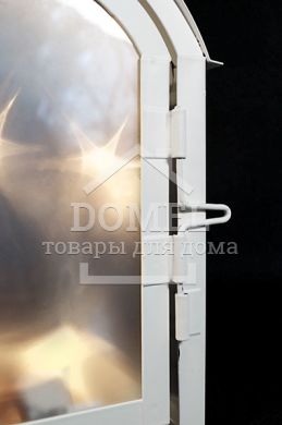 Фонарь декоративный металлический, белый, 11 * 7,5 * 20 см