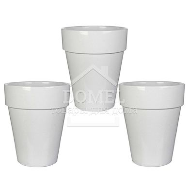 Горщик для рослин, глиняний 26см, 8712799486157WHITE