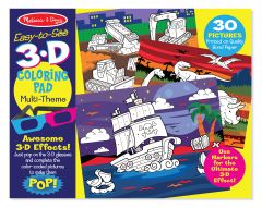 MD9964 3D Coloring Book - Boy (3D раскраска по точкам для мальчиков)