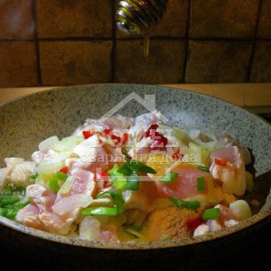 Сковорода для жарки CREMA NOVA 26x5,2см с индукционным дном (алюминий с каменным антипригарным покрытием)