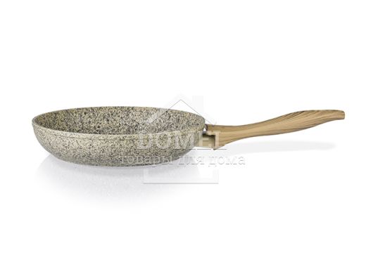 Сковорода для жарки CREMA NOVA 26x5,2см с индукционным дном (алюминий с каменным антипригарным покрытием)