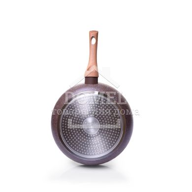 Сковорода для жарки с индукционным дном Fissman Magic Brown 24x4,9см 4331