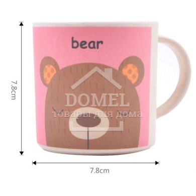 Чашка Fissman Медвежонок 0,225 л 8353