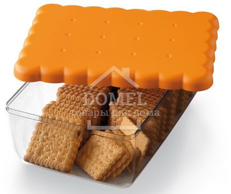 Контейнер для печива, 2,7 л 03806, 2,7 л, Контейнер для зберігання, Харчовий пластик, Пластик, Прямокутна