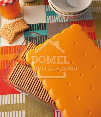 Контейнер для печива, 2,7 л 03806, 2,7 л, Контейнер для зберігання, Харчовий пластик, Пластик, Прямокутна