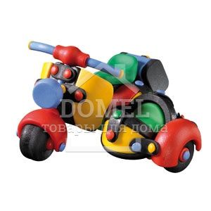 Mic-O-Mic Скутер з коляскою (Motor Scooter with Side Car), Для хлопчиків, Від 5 років, Пластикові конструктори