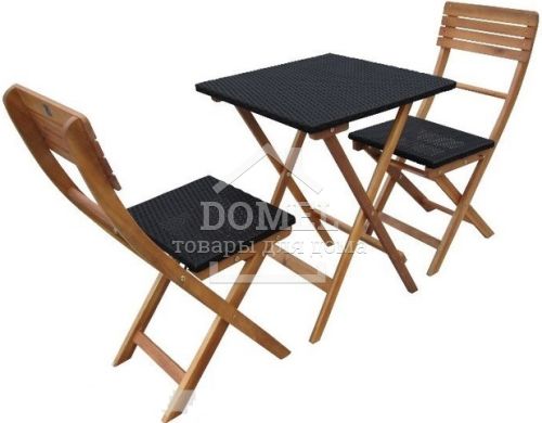 Набор мебели BISTRO стол + 2 стула, 8934970203142