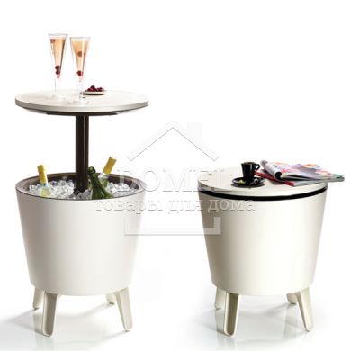 Стіл-трансформер Cool Bar, колір молочний, 7290000234359