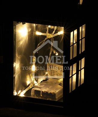 Прикраса декоративна металева "Будинок", чорний