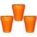 Горщик для рослин, глиняний 26см, 8712799486157ORANGE