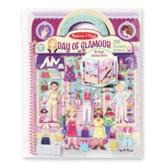MD19412 Day of Glamour (Об'ємні багаторазові наклейки "Гламур"), Для дівчаток, Від 4 років, Багаторазові
