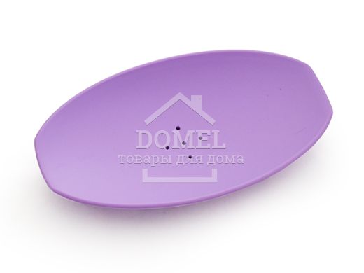 Мильниця 16x9x2,5 см, колір ЛІЛОВИЙ (силікон), Мильниця, Силікон