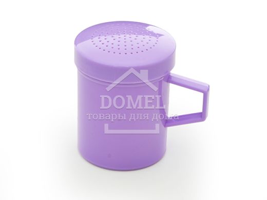 Шейкер для цукрової пудри, колір ЛІЛОВИЙ (пластик)