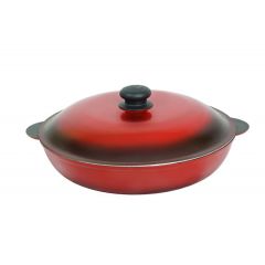 Сковорода 300 мм з двома литими вушками склоемаль ЛС30ук, 4820149870847