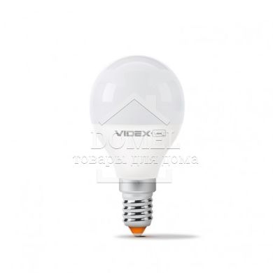 LED лампа VIDEX G45e 6W E14 4100K 220V, E14, 4100K, 540Lm, 6W