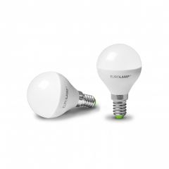 EUROLAMP LED Лампа ЕКО серія "D" G45 5W E14 3000K, E14, 3000K, 500Lm, 5W