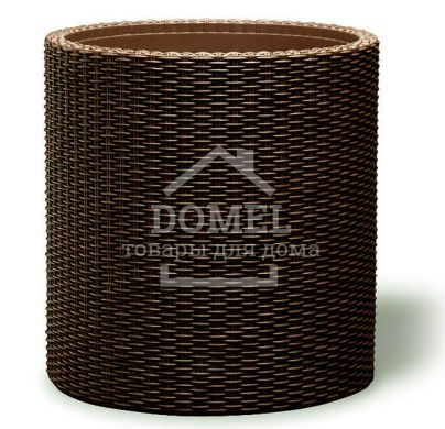 Горщик для квітів M Cylinder Planter коричн., 7290103664190