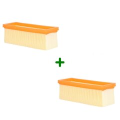 Комплект (2 шт.) фільтрів HEPA для пилососів Karcher SE 3001, SE 2001, SE 5.100, SE 6.100 (6.414-498.0), Karcher